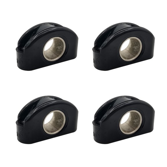 High Strength Nylon Marine Rope Guide Fairlead Bullseyes Fitting Nylon Pulley For Boat Deck Cable Management