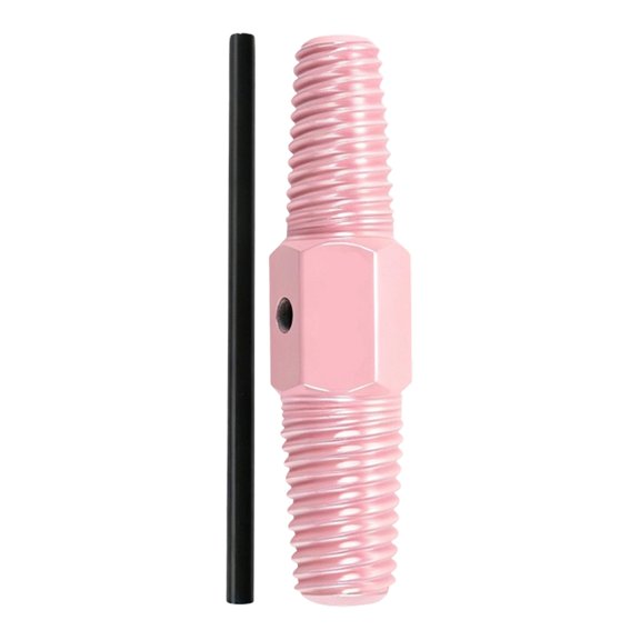 High Strength Pink Broken Screw Extractor With Fine Tooth Thread For Stubborn Rusted Or Stripped Bolts
