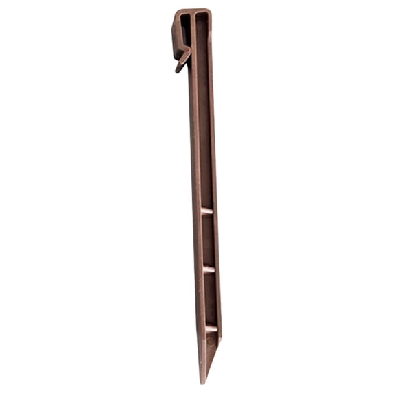 High Strength Plastic Garden Stakes Ground Fixing Pile Durable Landscape Pegs for Garden Netting Fabric Tent Lawn Edging Weed Barrier Secure Outdoor Gardening Tools Multi Purpose