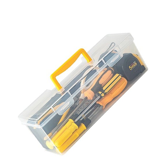 High Strength Plastic Tool Case Tool Box Tool Organizers Storage Box For Electric Equipment Featuring Ergonomic Handle