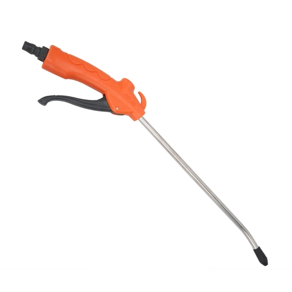 High Strength Pneumatic Air Dust Blowing Gun Extended Plastic Handle Blow Dust Tool 19.29x5.51 in
