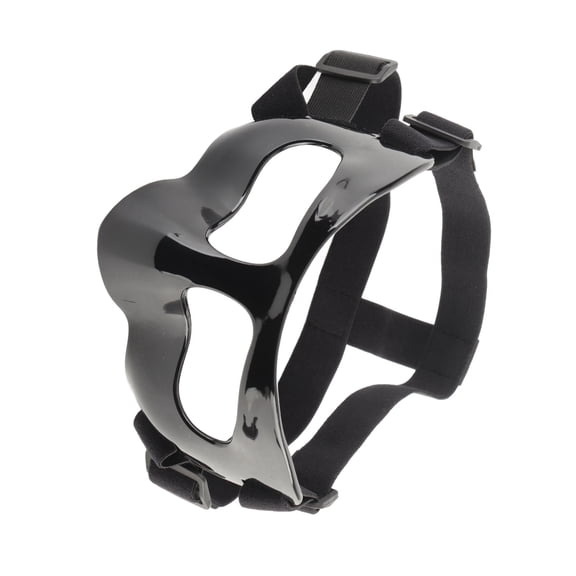 High Strength Polycarbonate Sports Nose Guard Pro Adjustable Basketball Face Shield for Impact Protection 7.09 x 4.72 x 4.33 inches / 18 x 12 x 11 cm