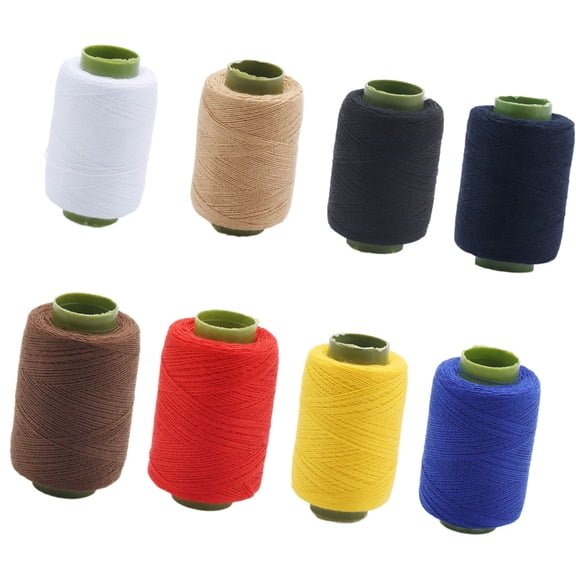 High-Strength Polyester Sewing Thread 8 Colors Industrial Machine Use Stitching High Temperatures Resistance Daily Casua