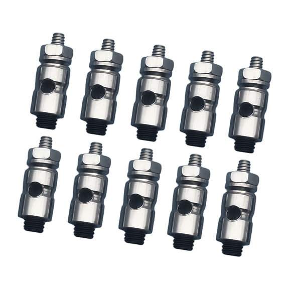 High Strength Quick Adjustable Pushrod Connectors Linkage Stopper For Remote Servo Linkage In 3 Different Size Pack Of 10