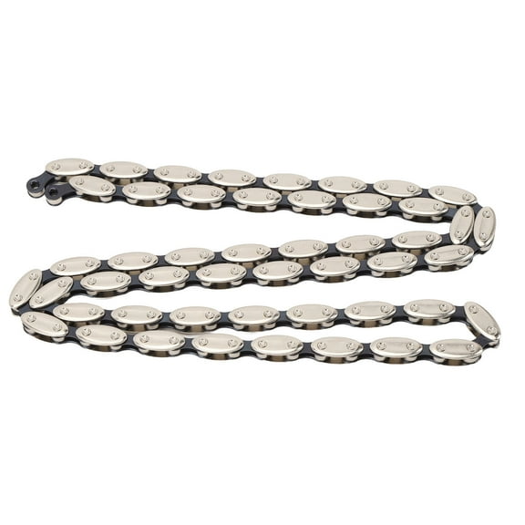 High,Strength Single Speed Bike Chain, 100 Links, Manganese Steel, Perfect For Fixed Gear BMX