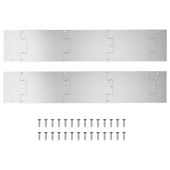High Strength Stainless Steel Door Kicks Plate Accessory for Entryway Protective Against Scratches and Daily Wear