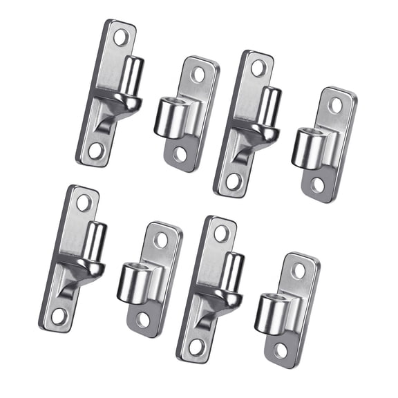 High Strength Steel Gate Hinges Not Welded Door Hinges rusts Proof Hinges Upgrades Hinges for Wooden Fence & Farm gate