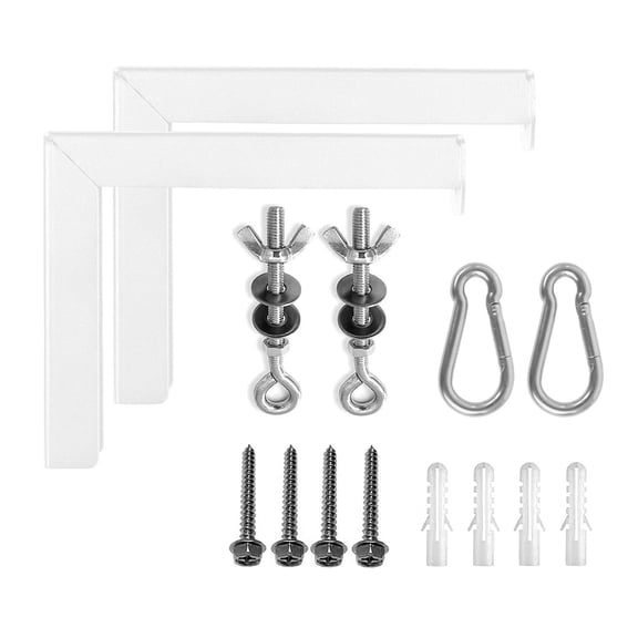 High Strength Steel Projectors Screen Wall Mount Bracket for Easy Movie Time Setup