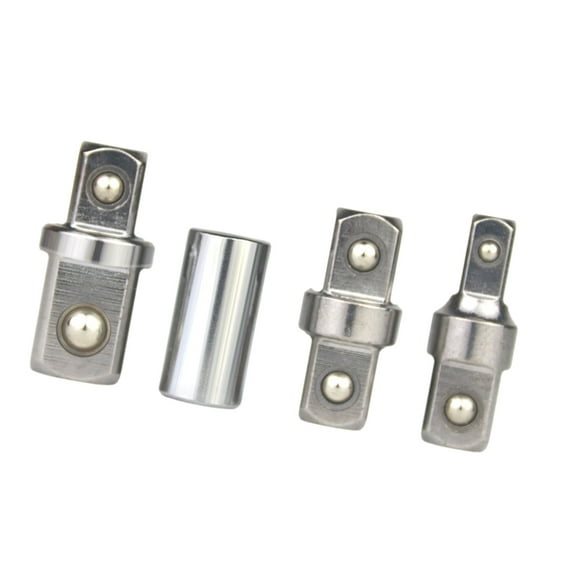High Strength Steel Socket Adapter 1/4 to 3/8 or 1/2Inch Square Drives for Seamlessly Tool Compatibility and Durability