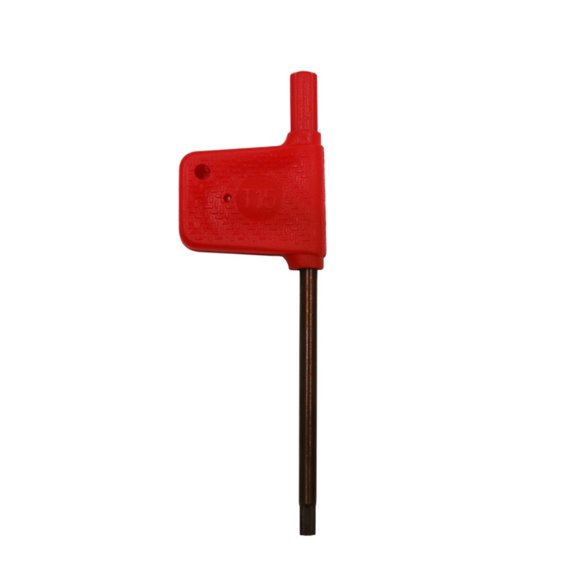 High Strength Torsion Force Red Flag Wrench Standard Torx CNC-Tool Holder Torx Screw Wrench Multifunctional Carbon Steel