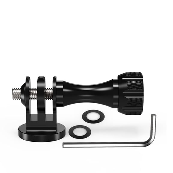 High Strength Triangle Adapters for Action Cameras Constructed from Aluminum Alloy Including 1/4inch Screw Hole for Performances in Shoots Scene