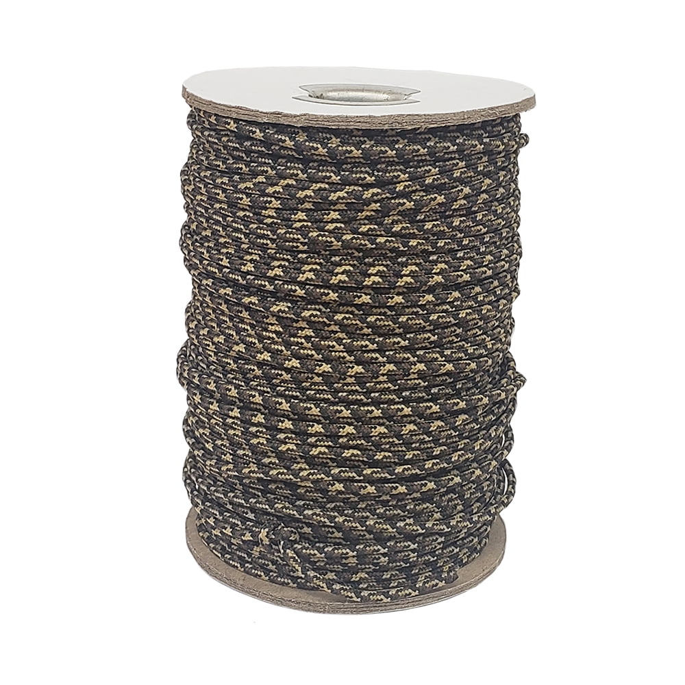 High Strength, Vectran Cord, Woodland Camo, 2.0mm Speargun Line, 300FT. Spool