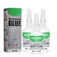 thumbnail image 1 of High Strength Welding Oily Glue, Universal Super Glue Fast Repair Liquid Adhesive, Waterproof Strong Bond for Shoes Ceramic Plastic Wood Glass Tile (3pcs), 1 of 7