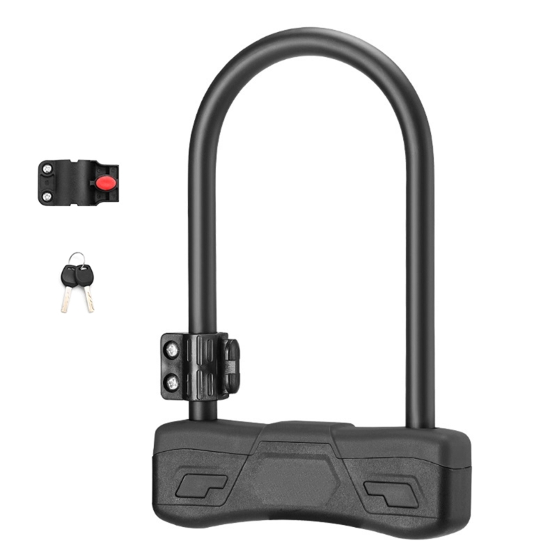 High Strengths Bicycles Lock Cycling Enthusiasts Lock City Street Bike Lock for Bikes Motorcycles and Scooters