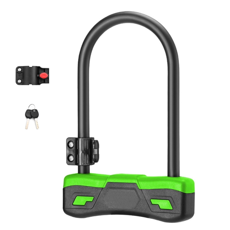 High Strengths Bicycles Lock Cycling Enthusiasts Lock City Street Bike Lock for Bikes Motorcycles and Scooters