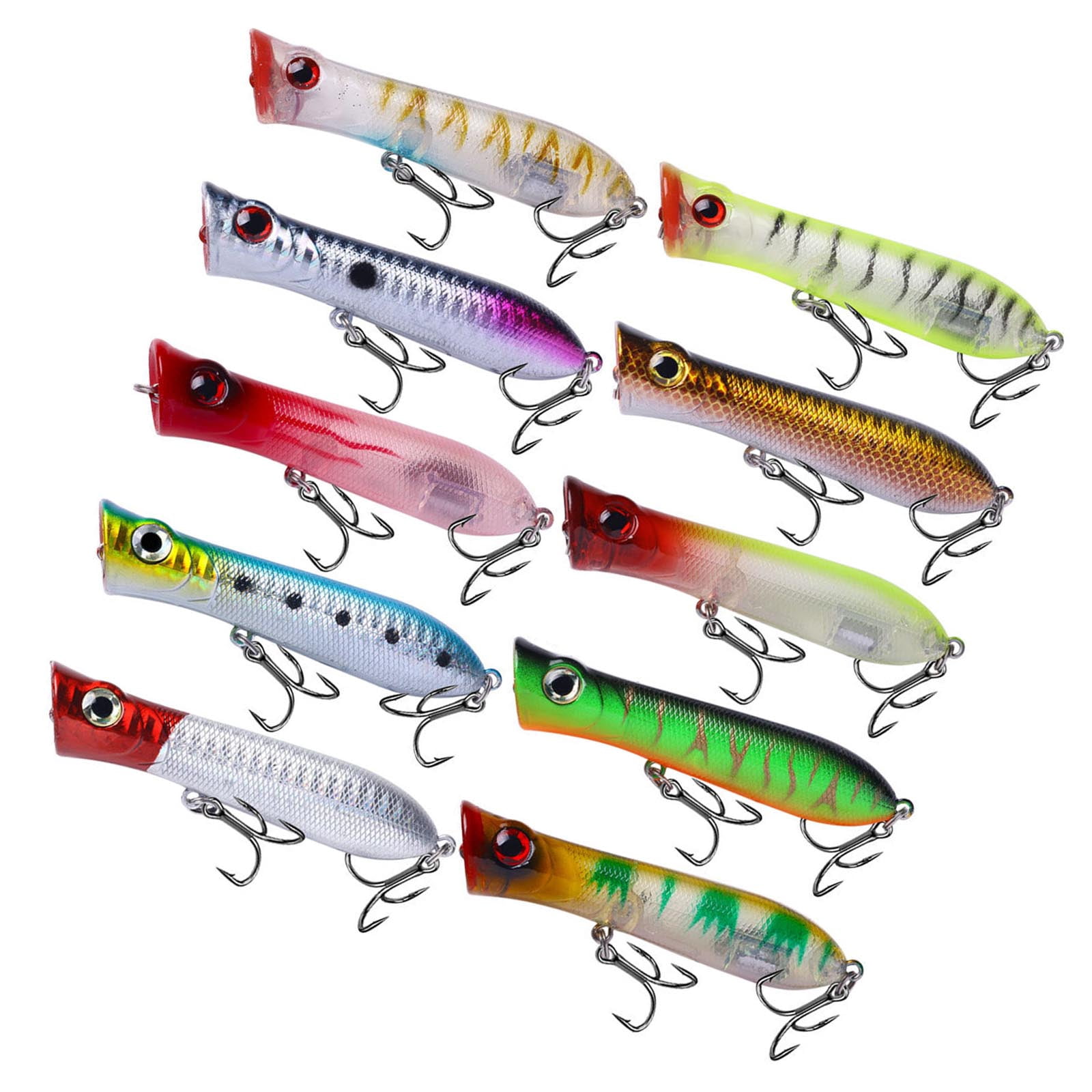 High Strengths Slow Sinking Baits Features Flexible Silicones Tail And ...