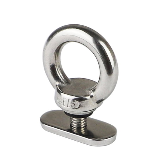 High Strengths Stainless Steel Track Lock Rings Track Mount Tie Down Eyelet For Saltwater Environments
