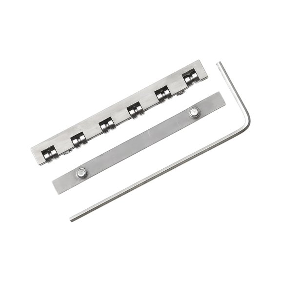 High Strengths Steel Guitar Roller Nut Bridge Saddle With Roller Designs For Smooth String Movement And Clear Sound