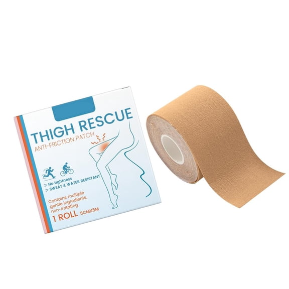 High-Stretch Athletic Tape Anti-Chafe Leg Protector for Running Cycling Hiking
