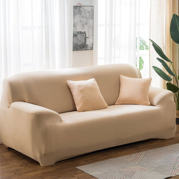 High Stretch Chair Sofa Slipcover Soft Non Slip Couch Covers Sofa Cover Washable Furniture Protector with Elastic Bottom for Kids, Pets