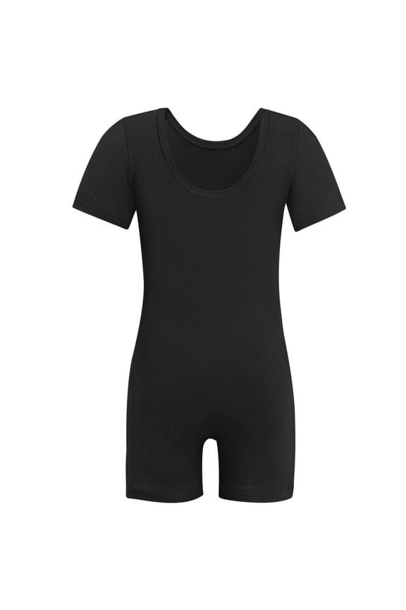 High Stretch Gymnastics Leotards for Girls Tumbling Dance Unitards Kids Dance Costumes