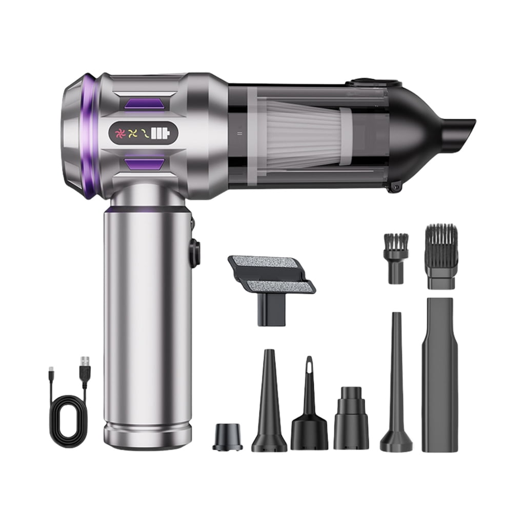 High Suction 18000Pa Car Vacuum Cleaner One Touch Dust Emptying Fast Charging
