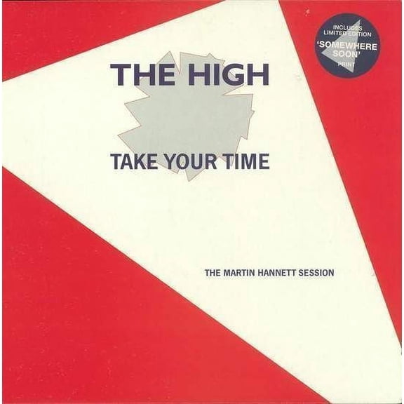 High - Take Your Time (the Martin Hannett Session) - 12"