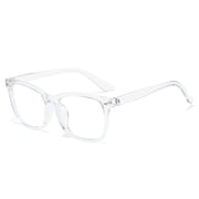 Photochromic Clear Cycling Glasses, Blue Light Blocking Computer Glasses, Zero Power Non-Prescription Eyewear for Men Women Daily Driving