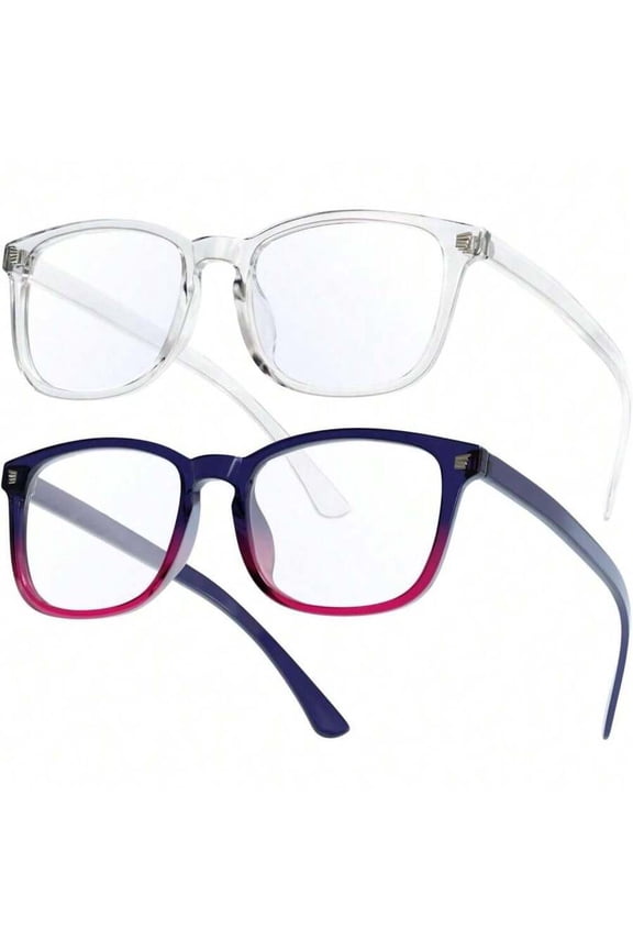 High Tech Blue Light Glasses - Advanced 99%  Computer Glasses - Anti Eyestrain & UV Glare Protection