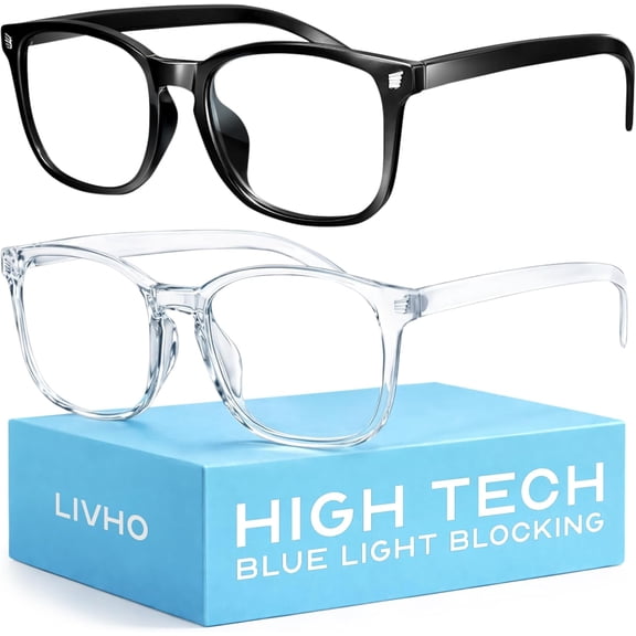 High Tech Blue Light Glasses - Advanced Blocking Computer Screen Fatigue & UV Protection