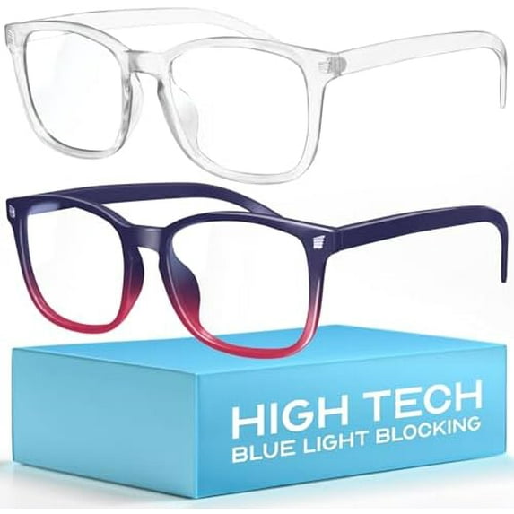 High Tech Blue Light Glasses - Advanced Blue Light Blocking Computer ...