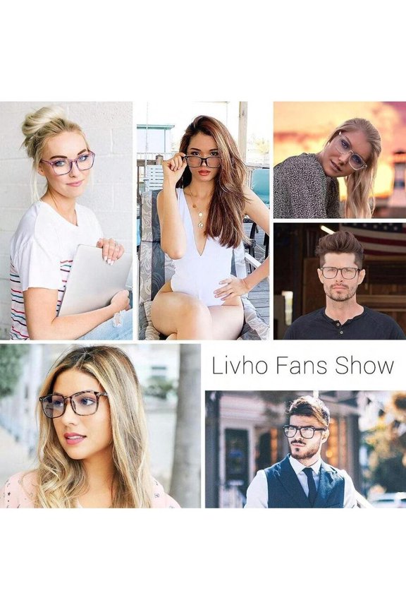 High Tech Blue Light Glasses - Advanced Up To 99% Blue Light Blocking Computer Glasses - Screen Fatigue & UV Protection