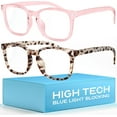 thumbnail image 1 of High Tech Blue Light Glasses -  Blue Light Blocking Computer Glasses - Screen  & UV Protection, 1 of 7