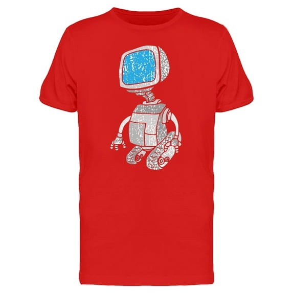 High Tech Moving Computer T-Shirt Men -Image by Shutterstock, Male Large