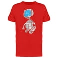 thumbnail image 1 of High Tech Moving Computer T-Shirt Men -Image by Shutterstock, Male XX-Large, 1 of 2