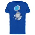 thumbnail image 1 of High Tech Moving Computer T-Shirt Men -Image by Shutterstock, Male x-Large, 1 of 2