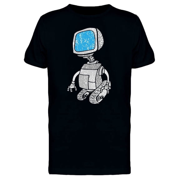 High Tech Moving Computer T-Shirt Men -Image by Shutterstock, Male x-Large