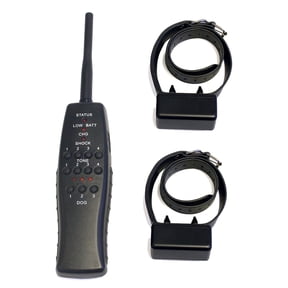 High Tech Pet "Express Train" Remote Radio Dog Trainer - 1/2 Mile, (2) Dog System, Supports (3) Dogs with optional extra collars, Rechargable