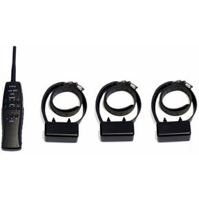 High Tech Pet "Express Train" Remote Radio Dog Trainer - 1/2 Mile, (3) Dog System, Supports (3) Dogs with optional extra collars, Rechargable