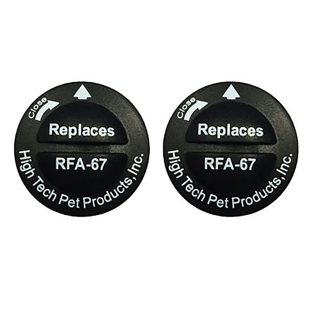 High Tech Pet Replacement Battery for Petsafe Model RFA67 2Pack