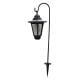 High Tech Smart Solar Dual-Mode Garden Zapper, Silent Automatic Mosquito Eliminator For Garden Gathering, Durable Waterproof Outdoor Atmosphere Lamp, Gunmetal Gray, 1 Pack