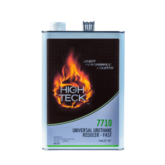 High Teck Products 7710-1 Fast Urethane Reducer, 1 gal, Clear, Liquid