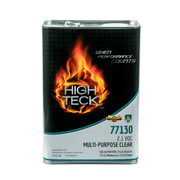 High Teck Products 77130-1 Multi-Purpose Clearcoat, 1 gal, Clear, Liquid, 2.1 lb/gal VOC, 41 Mixing