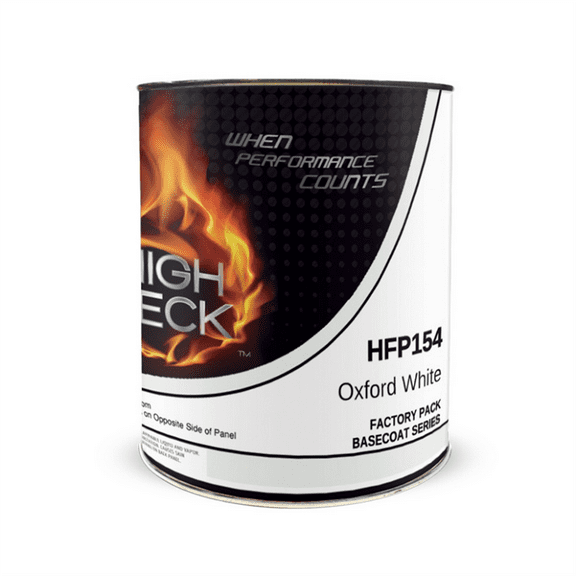 High Teck Products HFP154-1 Series HFP National Rule Urethane Basecoat, 1 gal, Oxford White, 6.8 lb/gal VOC