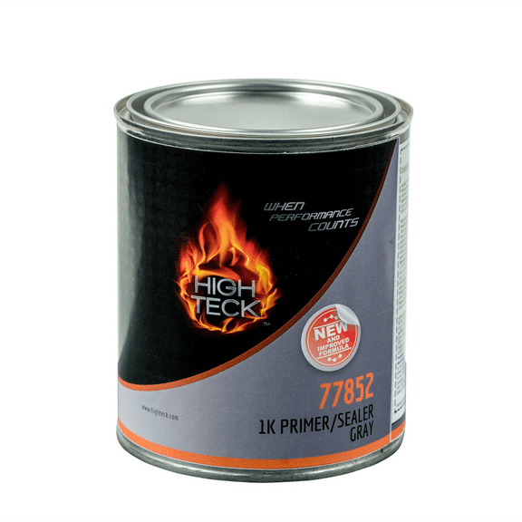 High Teck Products 77852-4 50 State Compliant 1K Primer/Sealer, 1 qt, Gray, 4.60 lb/gal VOC
