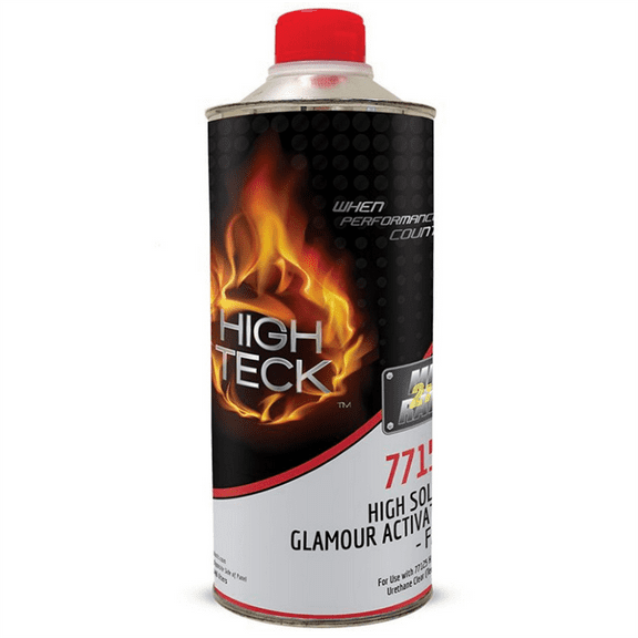 High Teck Products 77152-4 Fast Activator, 1 qt, Liquid, Use With: 77125 High Solids Glamour Clear