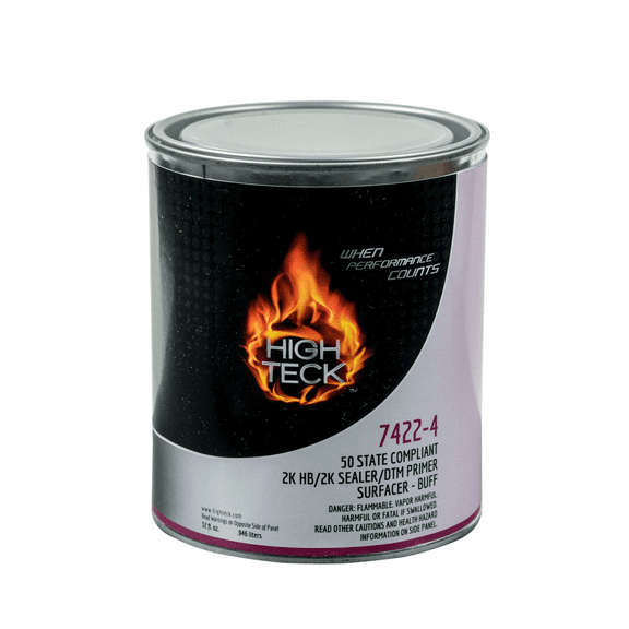 High Teck Products 7422-4 2.1 VOC 2K HB BUFF URETHANE PRIMER