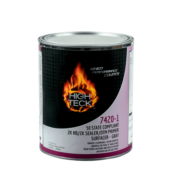 High Teck Products 7420-1 2.1 VOC 2K HB GRAY URETHANE PRIMER