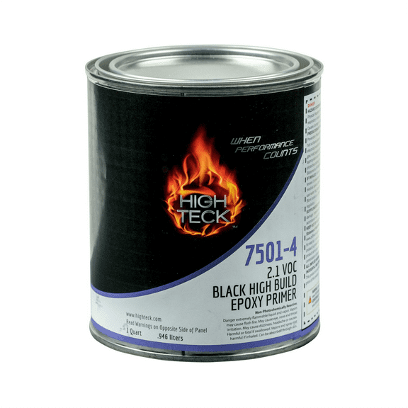 High Teck Products 7501-4 2.1 VOC Black High Build Epoxy Primer