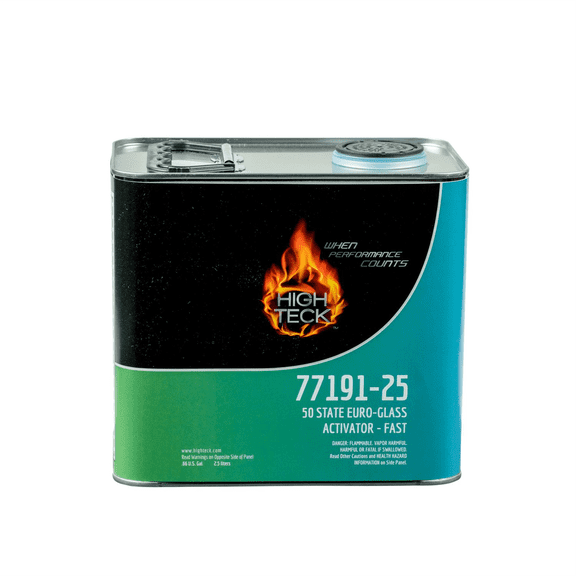 High Teck Products 77191-25 (2.5L) 2.1 VOC FAST EURO CLEAR ACTIVATOR